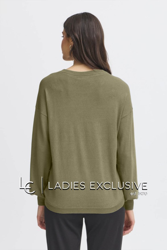 FRANSA Μπλούζα πλεκτή λεπτή