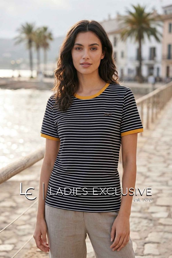 NICOLA Μπλούζα κοντομάνικη ριγέ