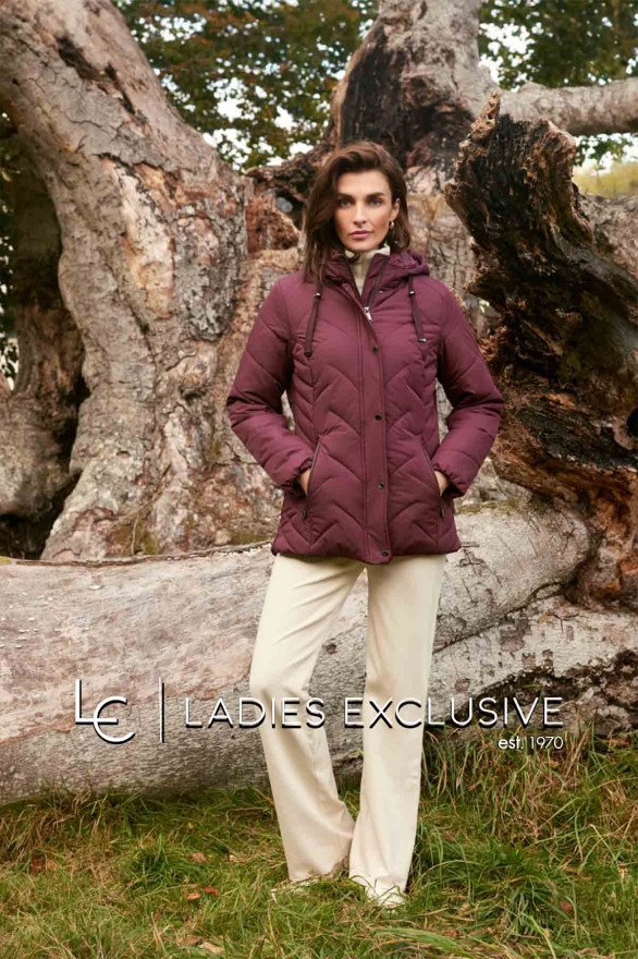 FRANDSEN Μπουφάν καπιτονέ με κουκούλα