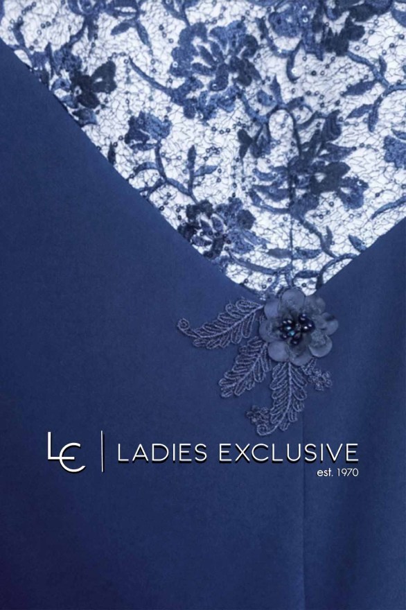 WEFTS Φόρεμα μίντι κοντομάνικο με δαντέλα