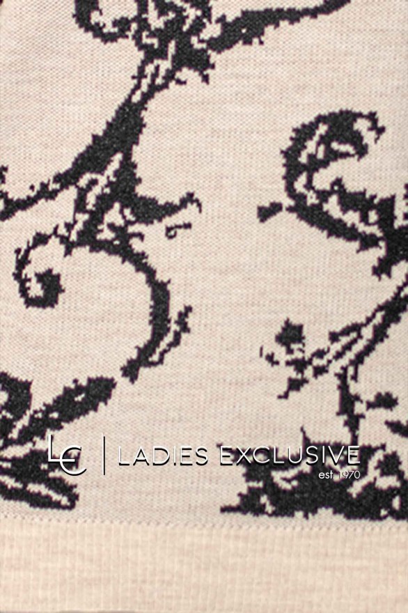 NICOLA Μπλούζα μάλλινη με σχέδια