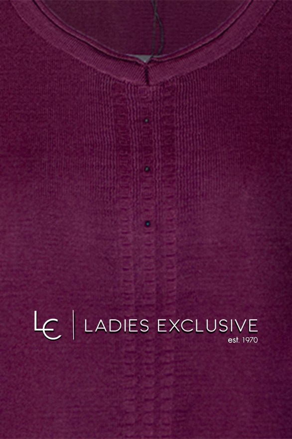 ELIN Μπλούζα μάλλινη με άνοιγμα v