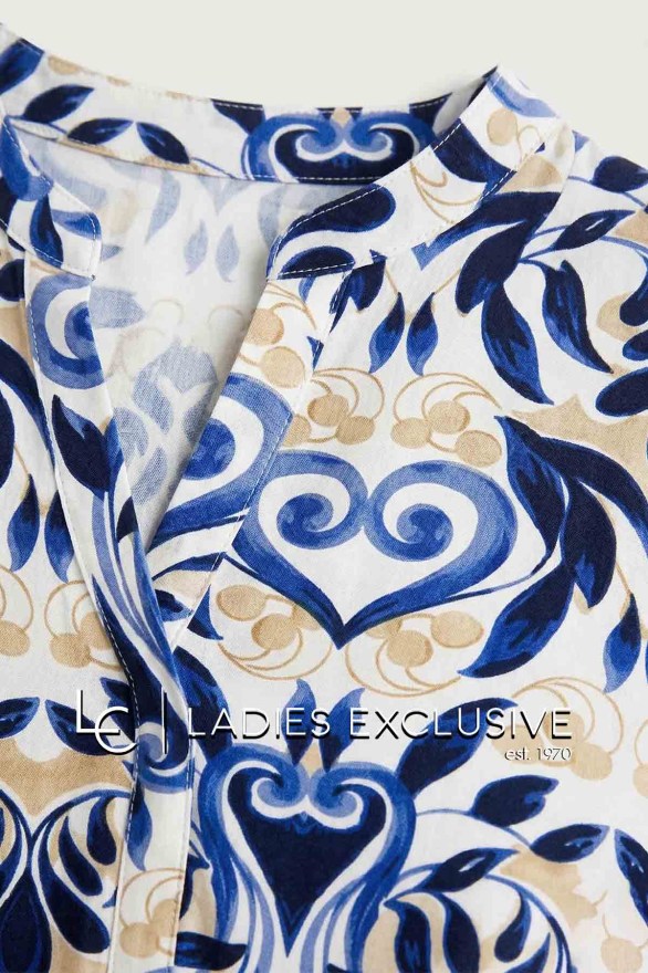 FIBES Μπλούζα σε άνετη γραμμή