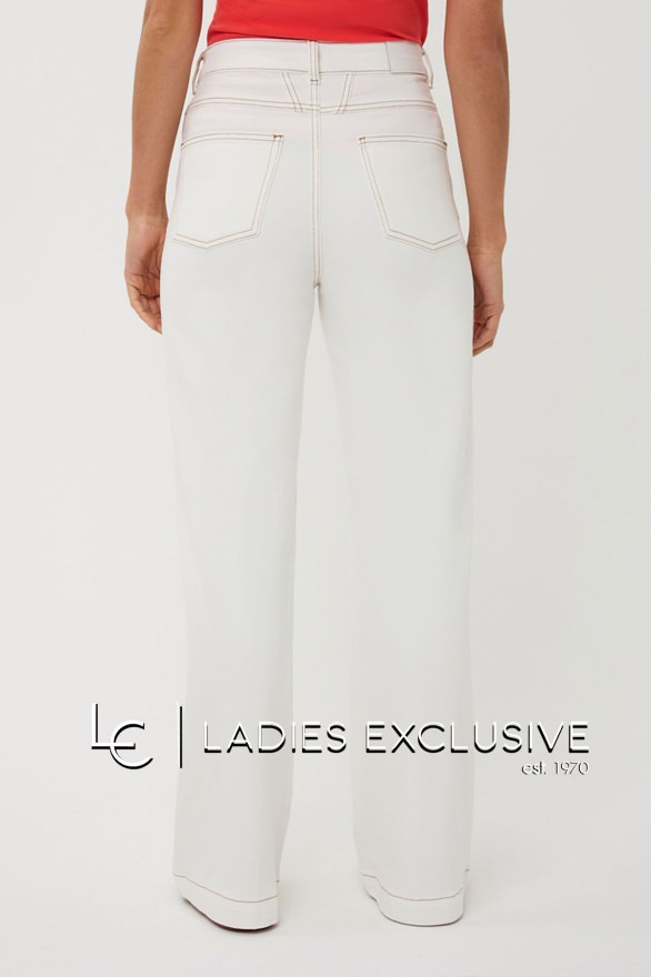 ESQUALO Παντελόνι τζην wide leg