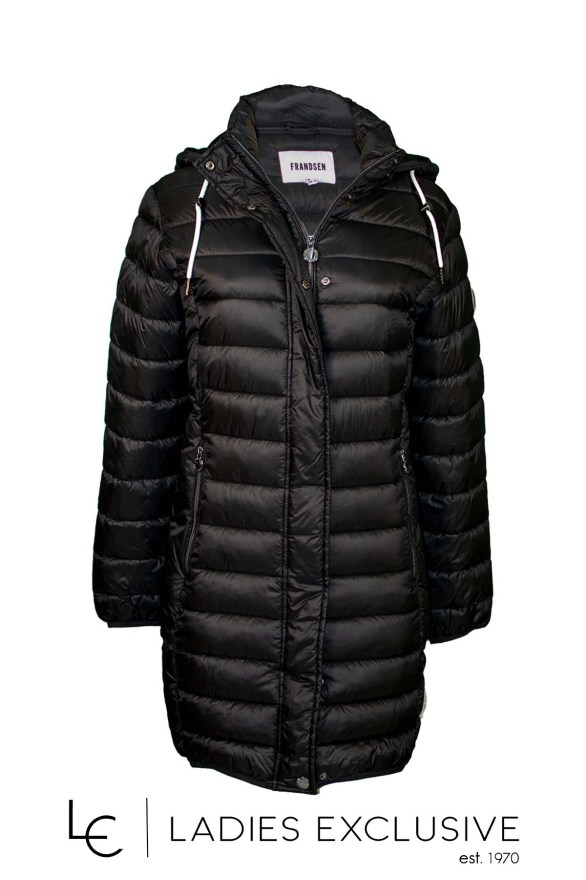 FRANDSEN Μπουφάν καπιτονέ μακρύ