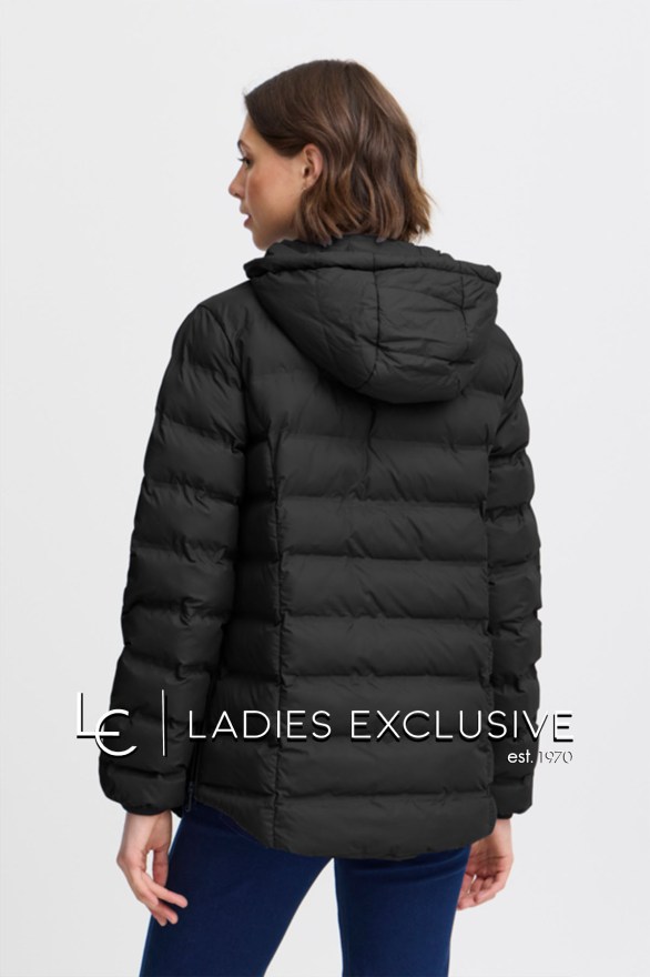 FRANSA Μπουφάν καπιτονέ με κουκούλα