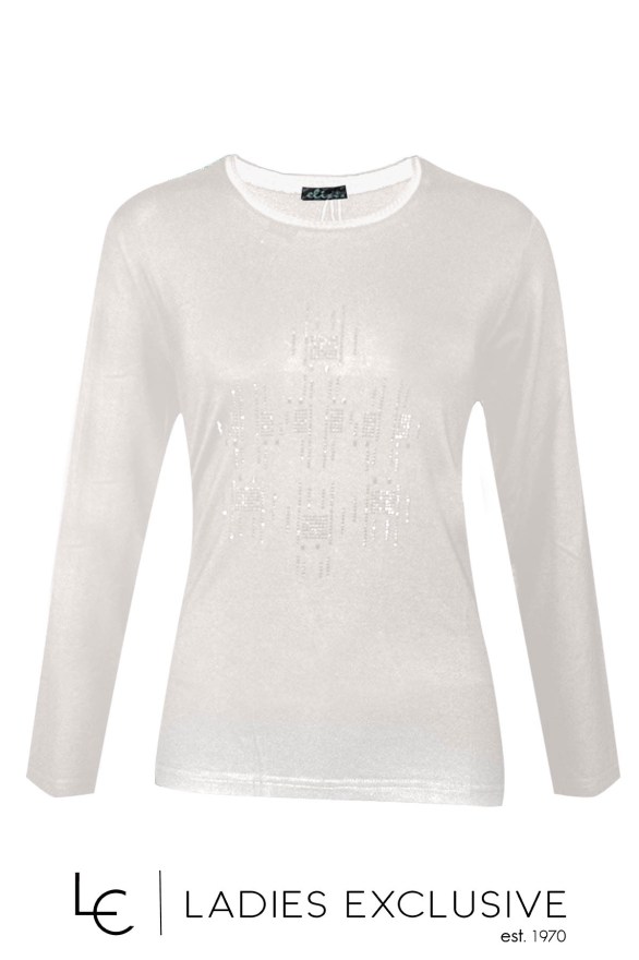 ELIN Μπλούζα από βισκόζη με στρας