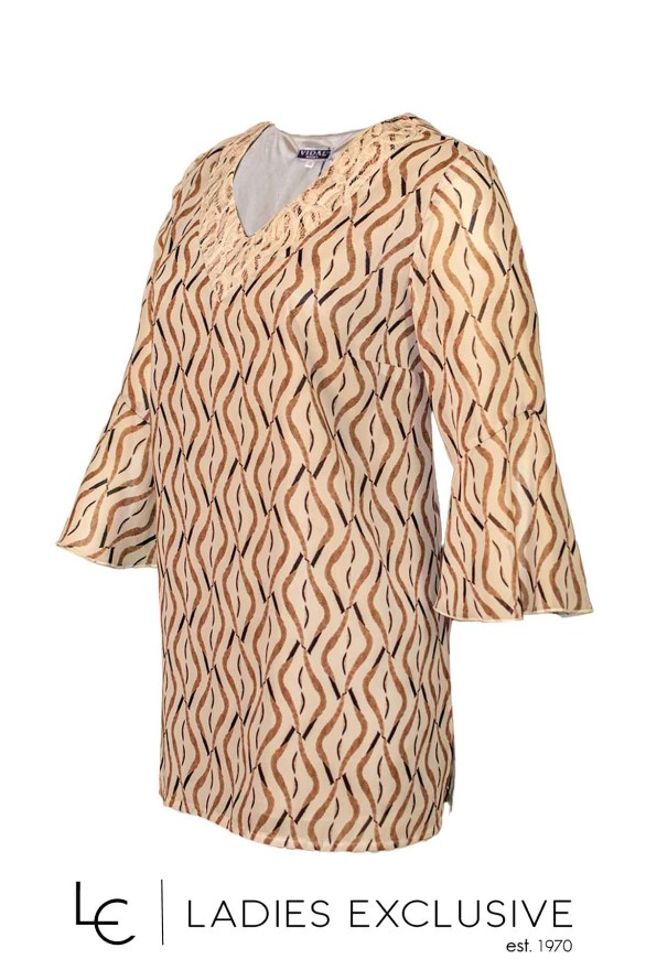 VIDAL Μπλούζα από ζορζέτα