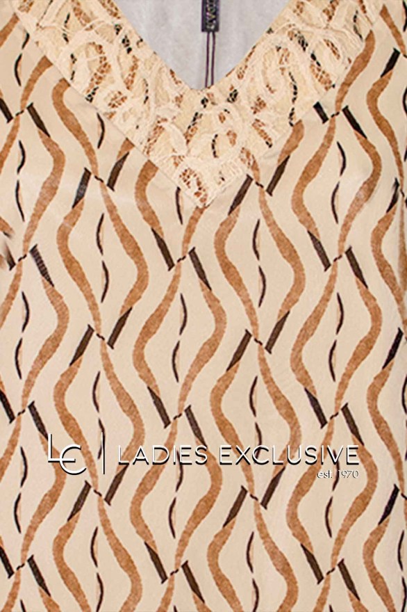 VIDAL Μπλούζα από ζορζέτα