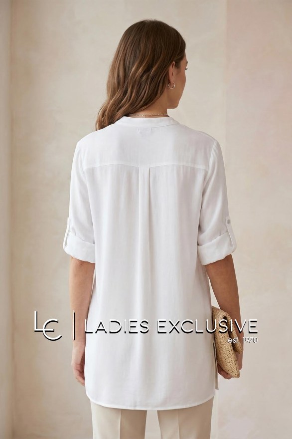 FIBES Μπλούζα σε άνετη γραμμή