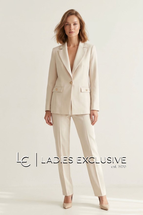 ESTEL Σακάκι κρεπ με μονό κουμπί