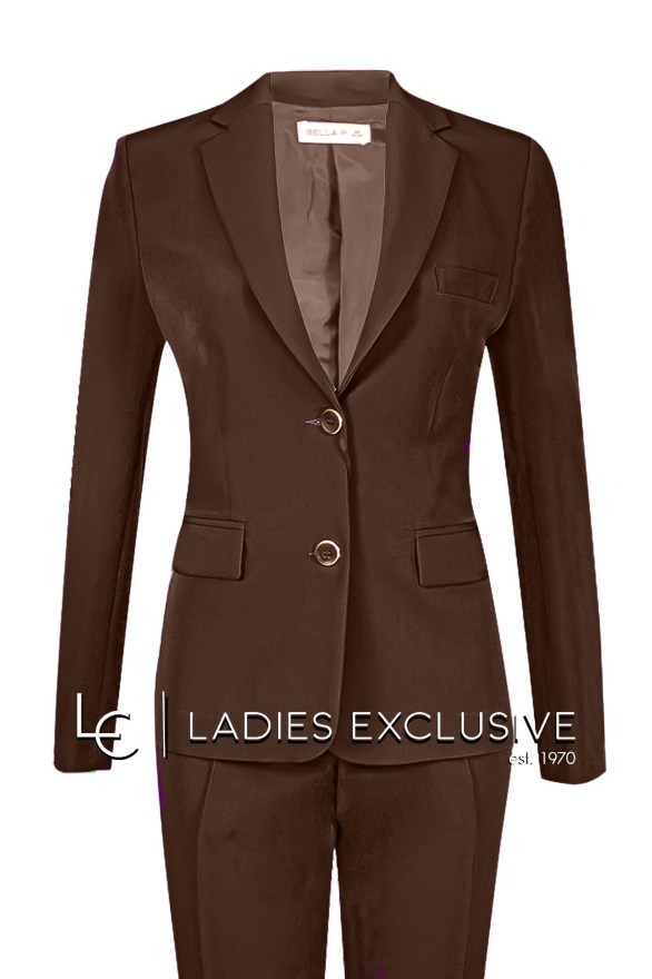 BELLA P. Σακάκι κρεπ