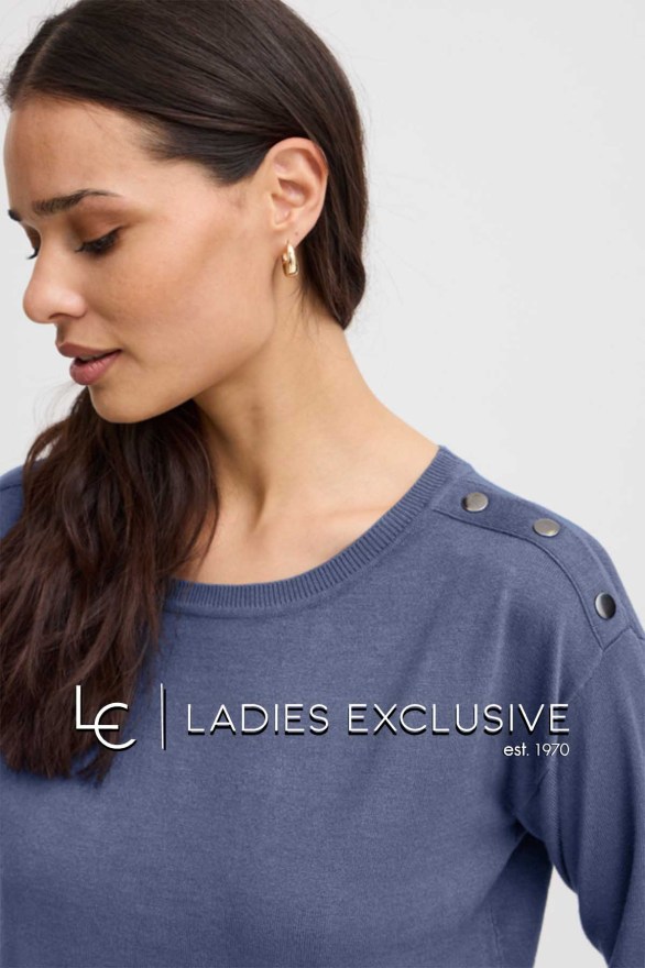 FRANSA Μπλούζα πλεκτή λεπτή