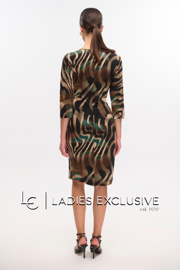 FIBES Φόρεμα σε ίσια γραμμή κρουαζέ