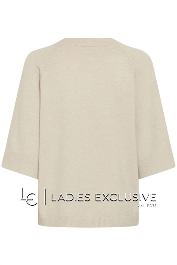 FRANSA Μπλούζα πλεκτή με μανίκι 3/4