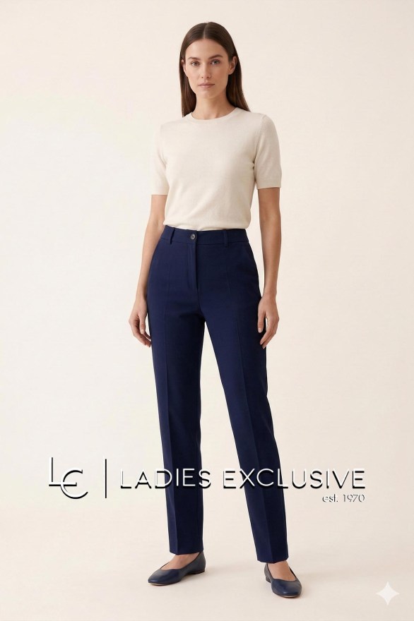 FIBES Παντελόνι κρεπ