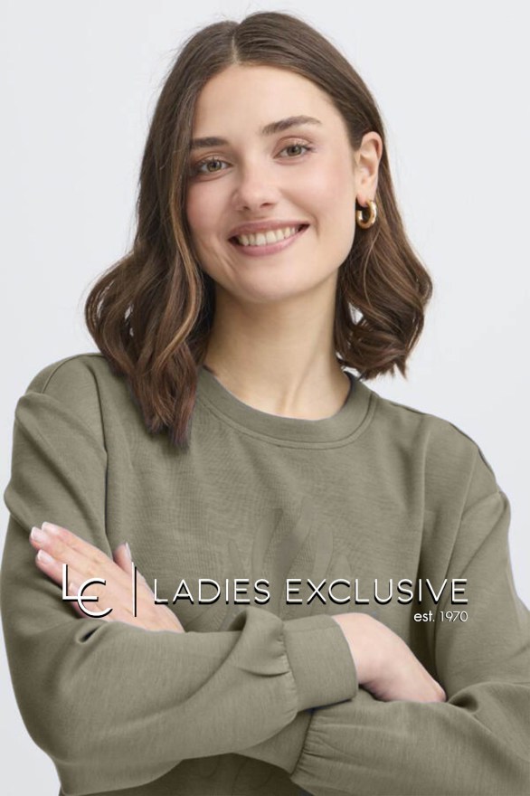 FRANSA Μπλούζα μακρυμάνικη με στάμπα