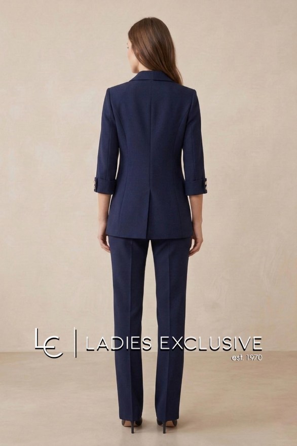 FIBES Σακάκι κρεπ με μανίκι 3/4