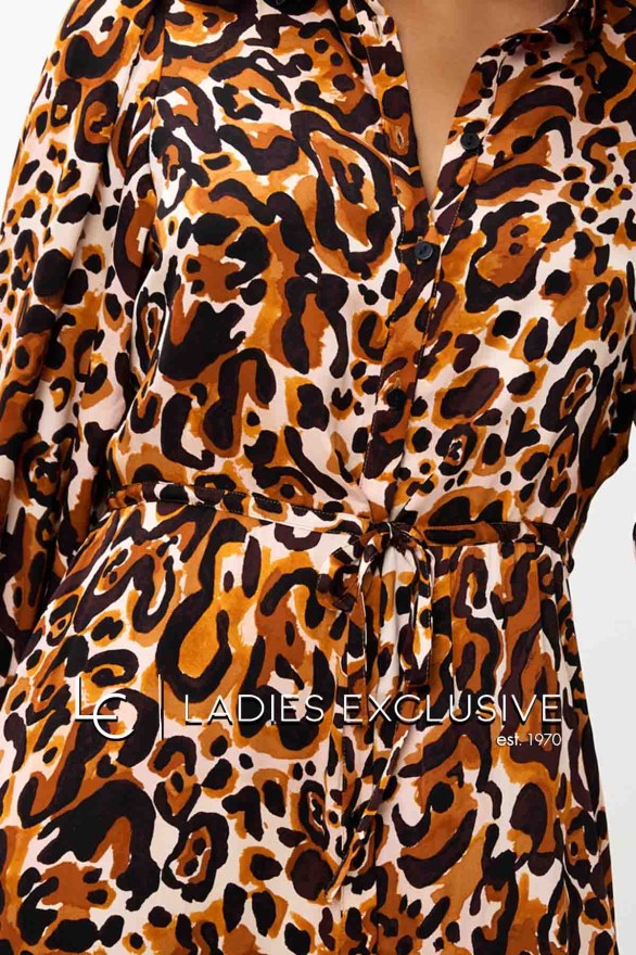 ESQUALO Φόρεμα animal print