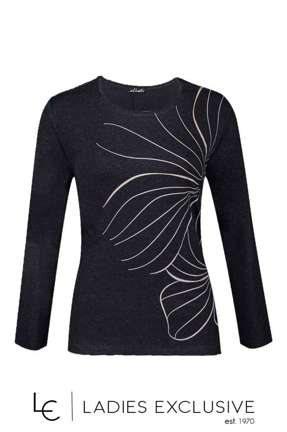 ELIN Μπλούζα από βισκόζη με στάμπα