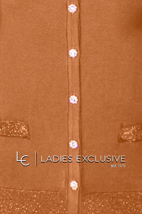 NICOLA Ζακέτα μονόχρωμη με ιδιαίτερα κουμπιά