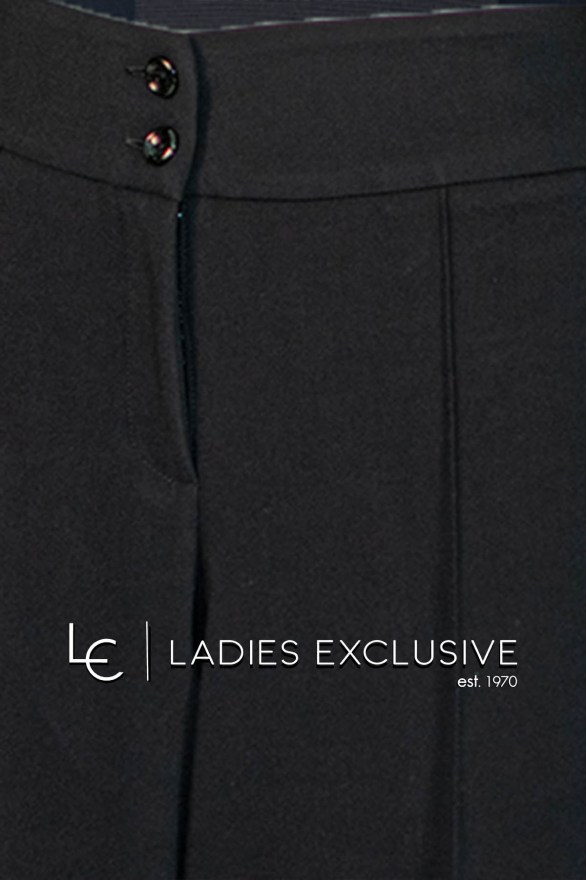 BELLA P. Παντελόνα κρεπ με λάστιχο