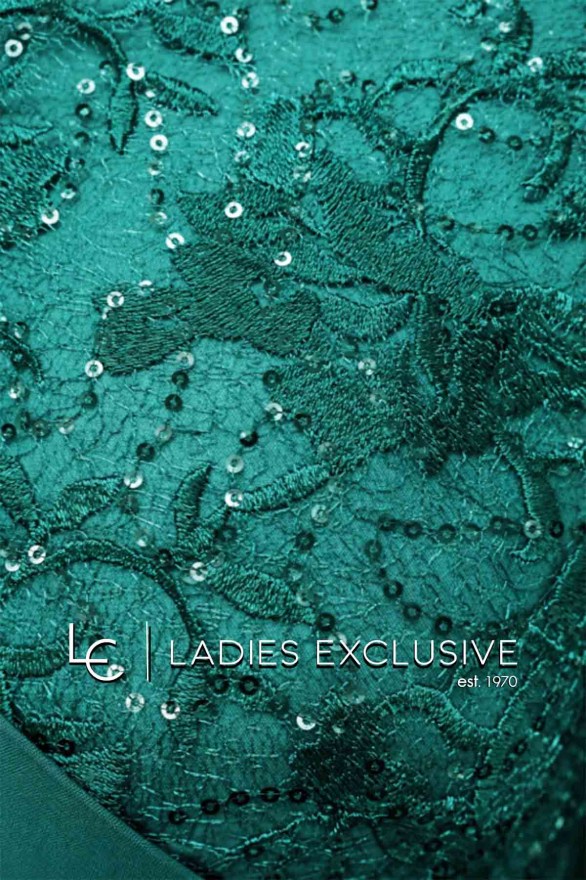 WEFTS Φόρεμα μίντι κοντομάνικο με δαντέλα