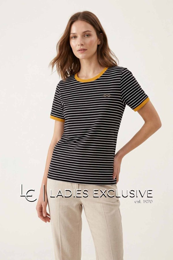 NICOLA Μπλούζα κοντομάνικη ριγέ