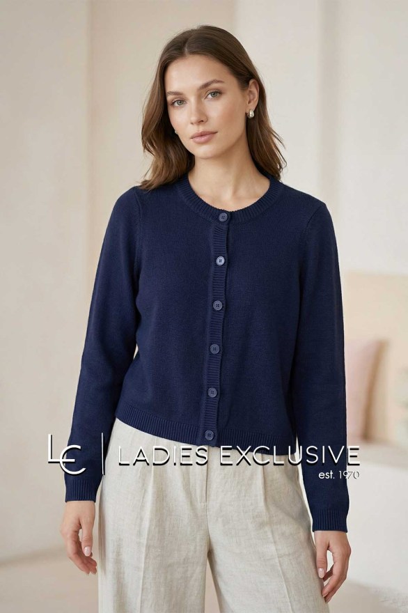 FRANSA Ζακέτα βαμβακερή με κουμπιά