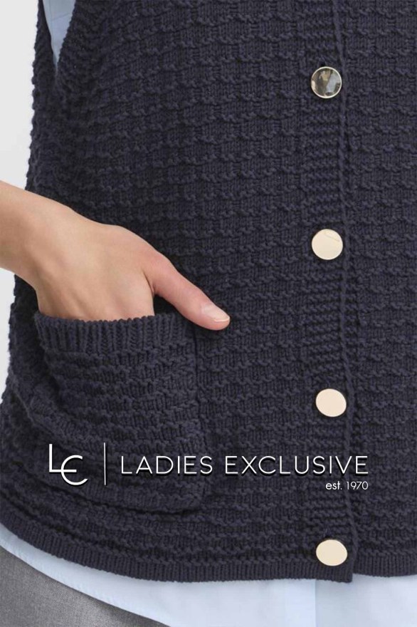 FRANSA Γιλέκο πλεκτό με κουμπιά