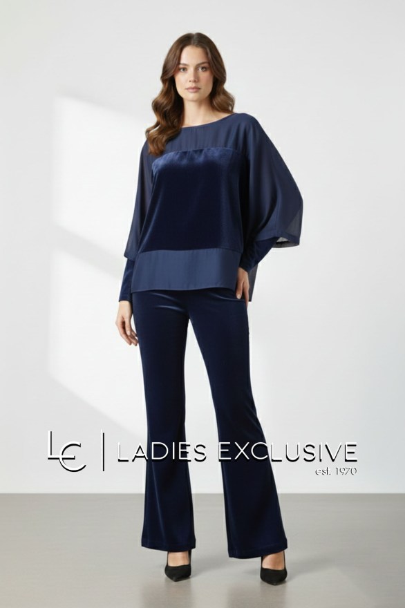 BELLA P. Παντελόνι βελούδινο