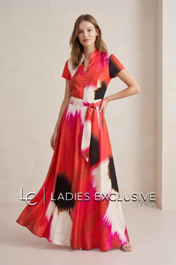 BELLA P. Φόρεμα μακρύ κλος