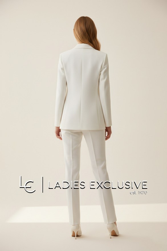 BELLA P. Παντελόνι κρεπ με λάστιχο