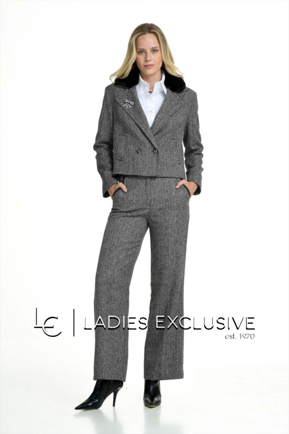 ESTEL Παντελόνι ψαροκόκαλο