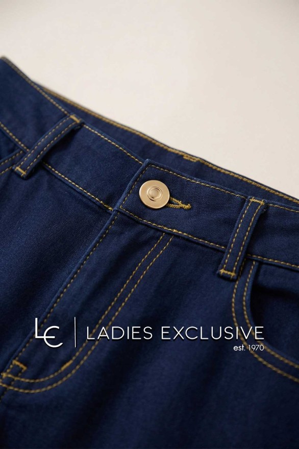 FRANSA Παντελόνι τζην wide leg