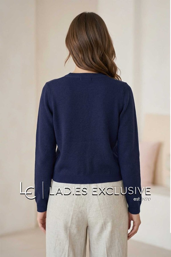 FRANSA Ζακέτα βαμβακερή με κουμπιά