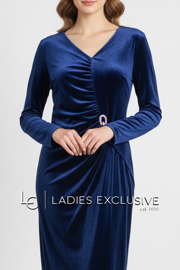 BELLA P. Φόρεμα βελούδινο