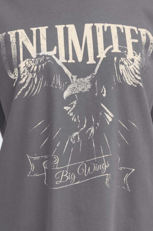 FRANSA T-shirt με στάμπα