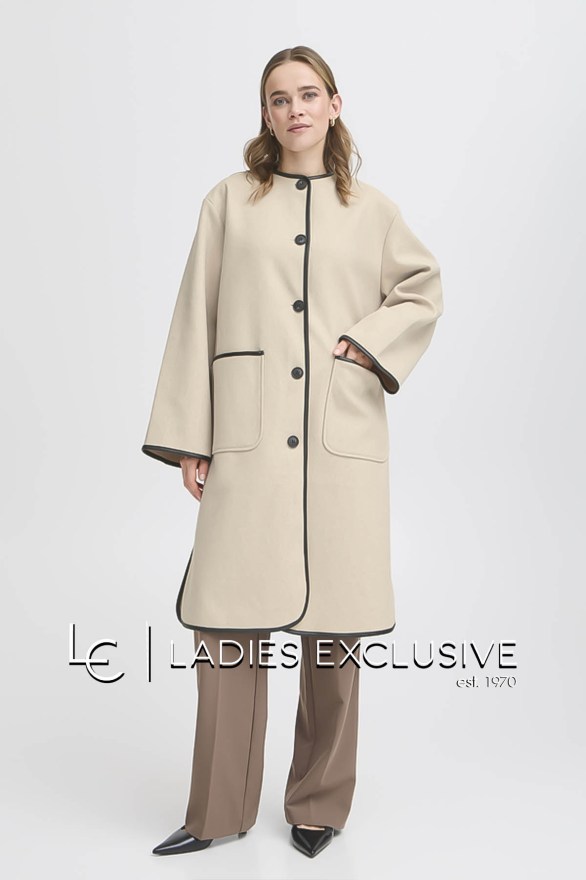 FRANSA Παλτό με κουμπιά