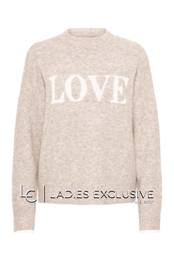 FRANSA Πουλόβερ LOVE