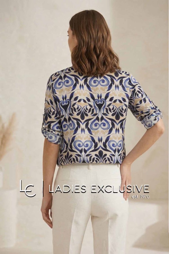 FIBES Μπλούζα σε άνετη γραμμή