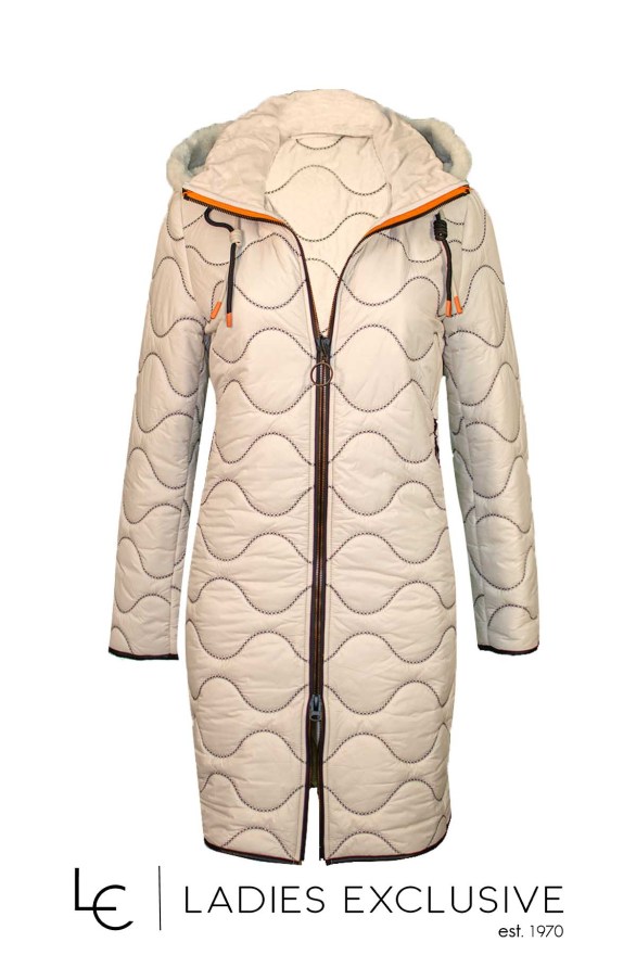 REVER Μπουφάν καπιτονέ με εξωτερικά γαζιά