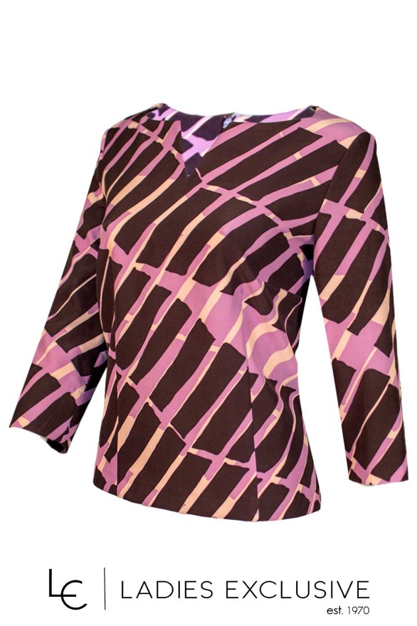 BELLA P. Μπλούζα κρεπ