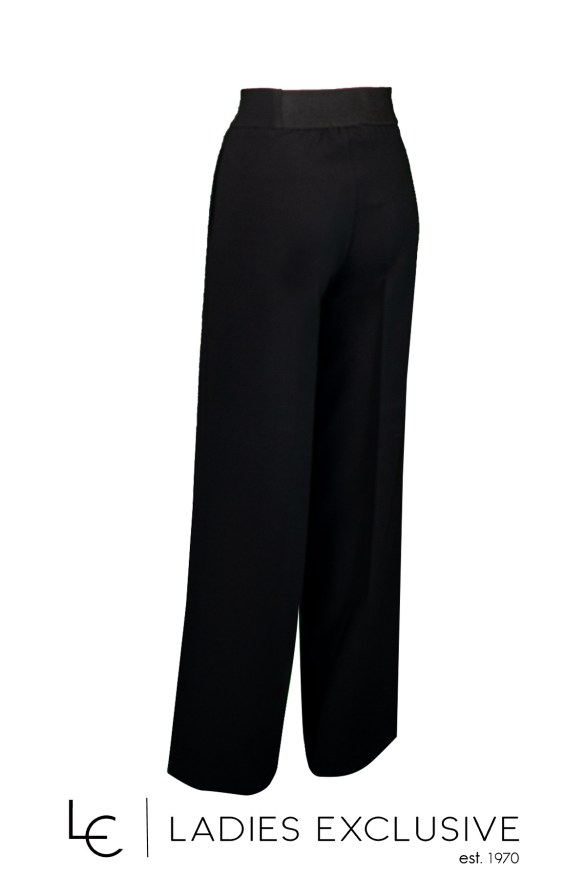 BELLA P. Παντελόνα κρεπ με λάστιχο