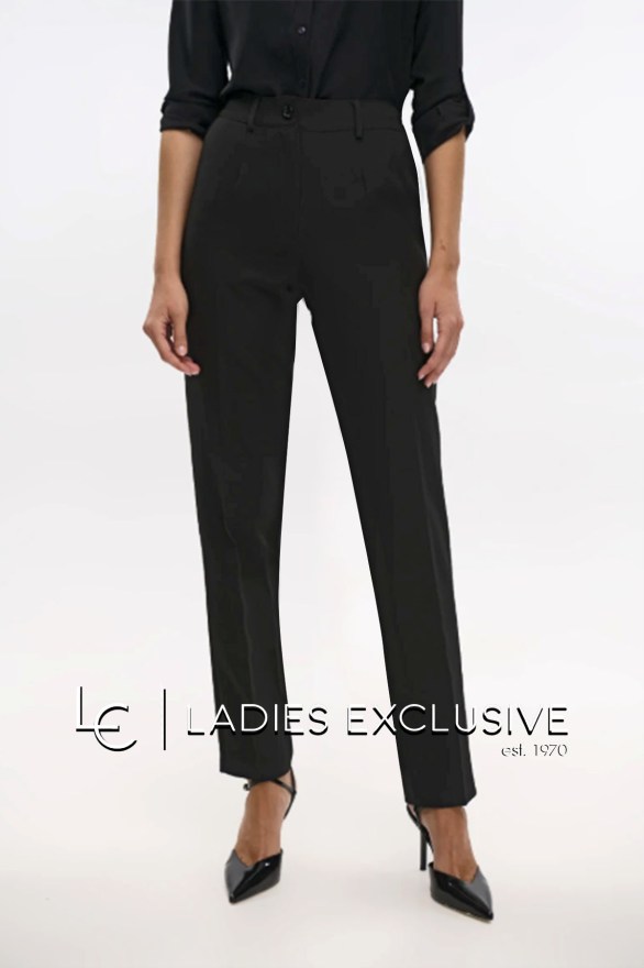 VETO Παντελόνι κρεπ με λάστιχο