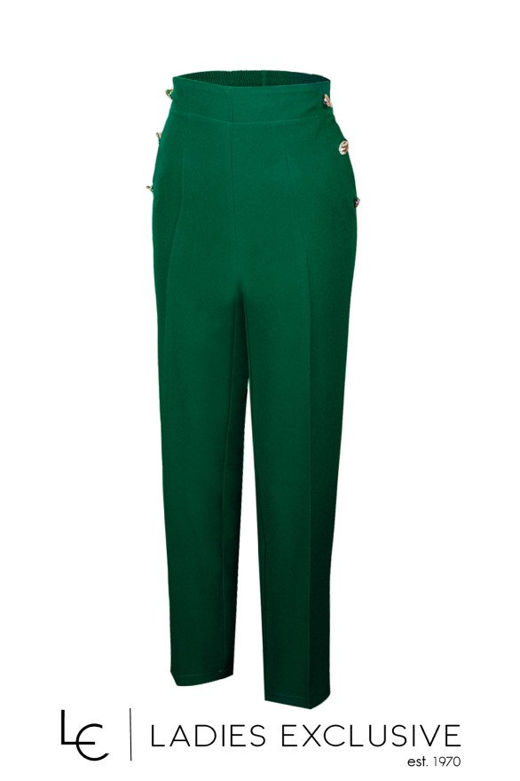 EFFECT Παντελόνι κρεπ με λάστιχο