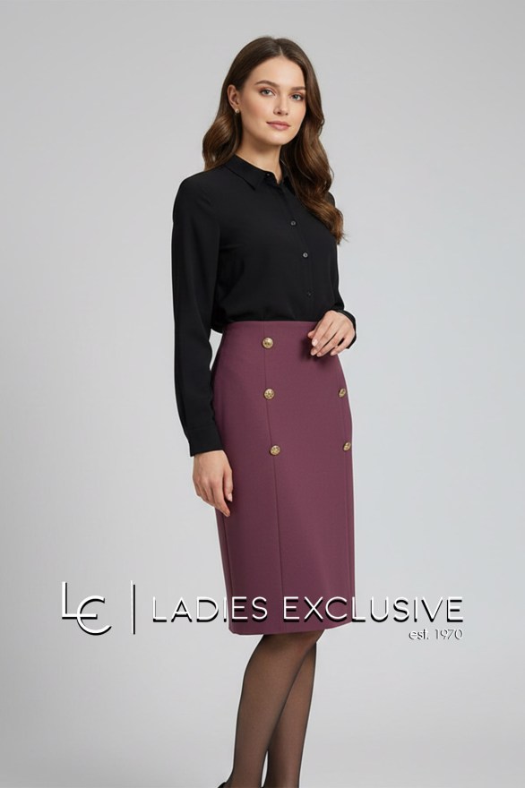 VIDAL Φούστα σε ίσια γραμμή