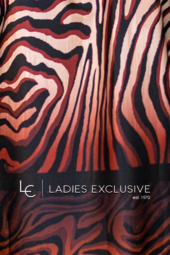 WEFTS Μπλούζα σατέν animal print