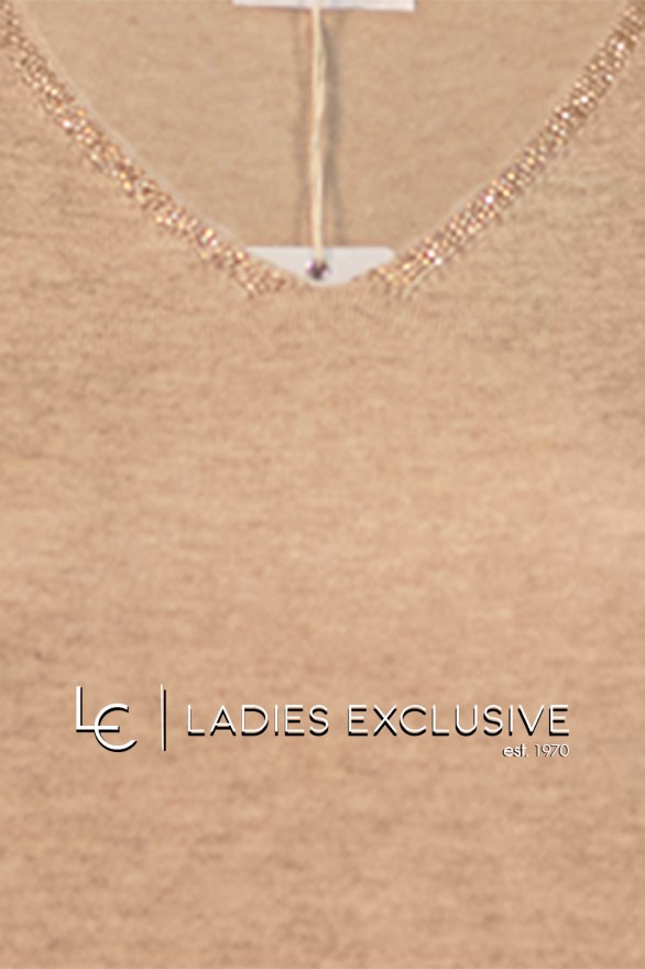 TRIPODE Μπλούζα πλεκτή με άνοιγμα v