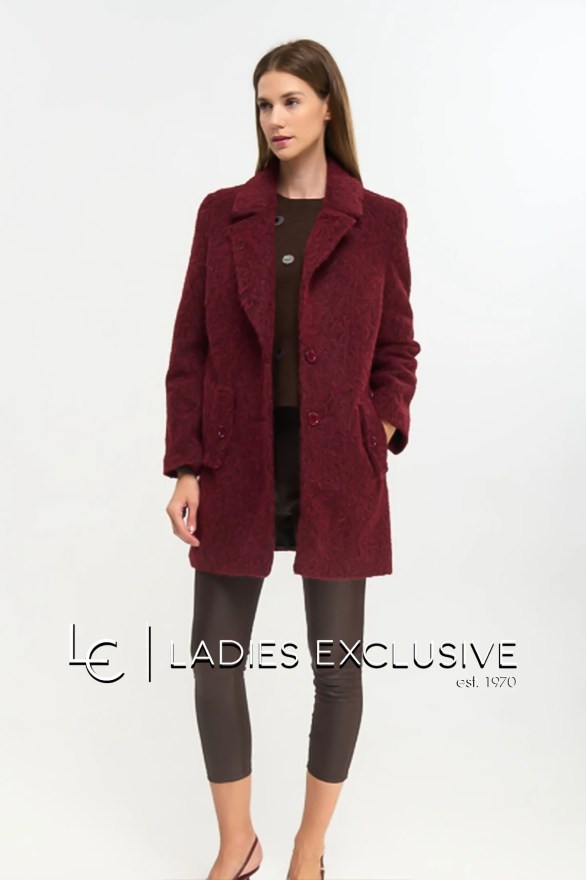 FIBES Ημίπαλτο μπουκλέ